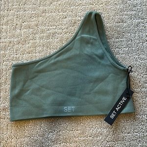 Set active sculpt flex ribbed one should bra